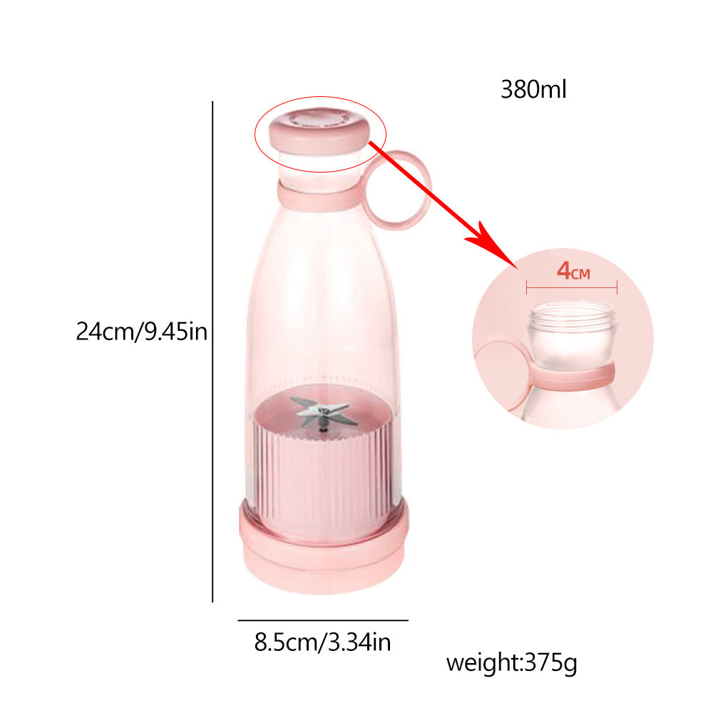 Portable Blender USB Rechargeable Mini Juicer Blender  for Juices Shakes and Smoothies Travel Portable Mixer